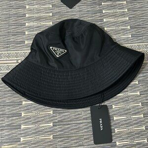 boutique-brand womens prada bucket hat
